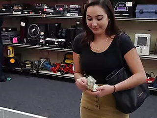 Employer fools around with submissive employee in store